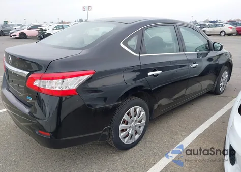 2014 Nissan Sentra S from USA, damaged, VIN 3N1AB7AP2EL681388